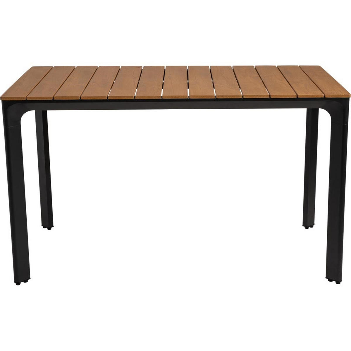 GARTENTISCH Arezzo - Anthrazit - 130/70/74 cm - Dunkelgrau, Metall (130/70/74cm) - Lesli Living