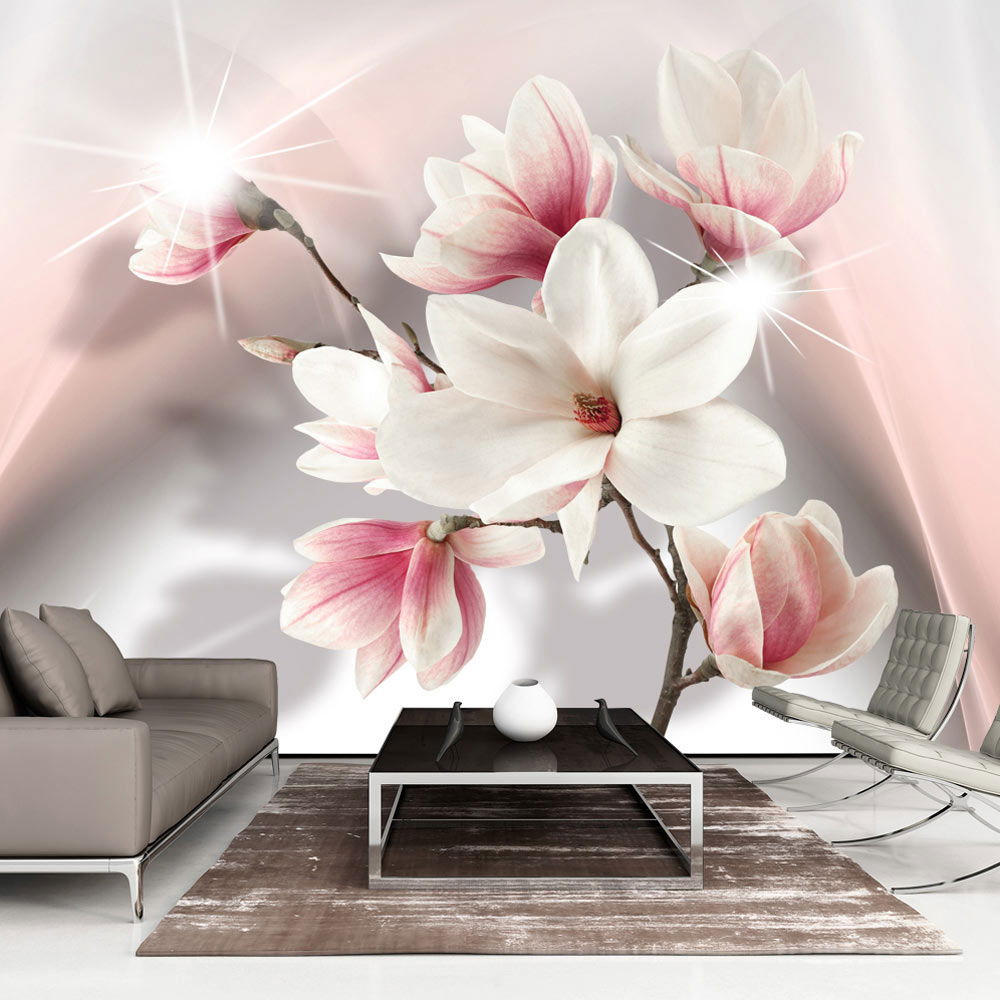 VLIESTAPETE Rosa 500/280 cm - Pink/Weiß, Textil (500/1cm) - KUNSTLOFT
