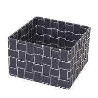 ÚLOŽNÝ KOŠ obdélníkový šedý - šedá, plast (19/19cm) - MCW