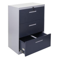 HÄNGEREGISTERSCHRANK Grau - Grau, Metall (76/103/46cm) - MCW