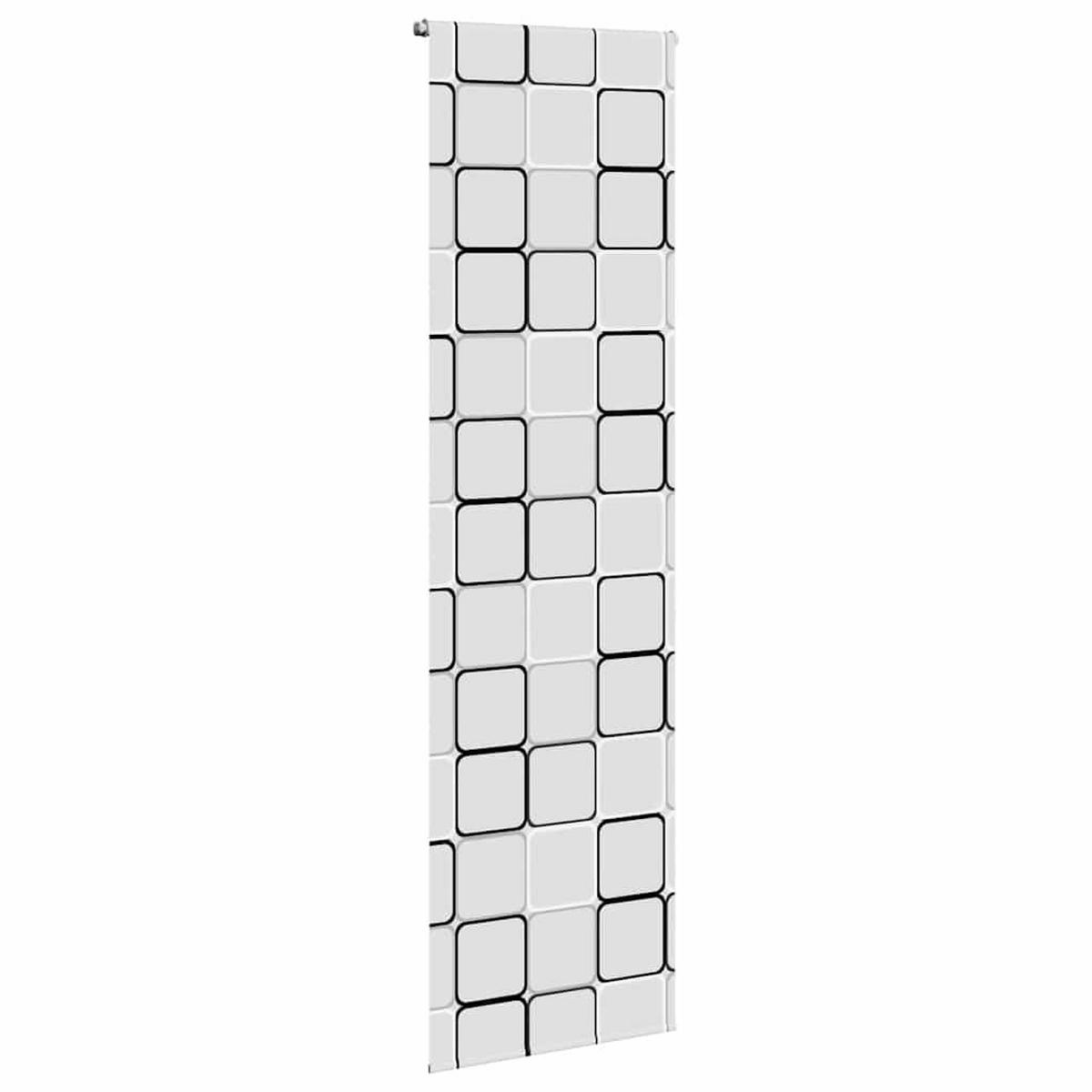 DUSCHVORHANG für Dusche Stoff Breite 76 cm - Weiß, Kunststoff (76/240cm) - MCBOSON
