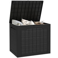 KISSENBOX DE-18678 Schwarz - Schwarz, Kunststoff (41/50/56cm) - ComfortXL