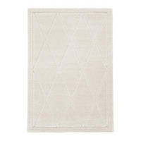 TEPPICH Design Relief-Effekt beige - Beige, Textil (200/290cm) - AFK Living