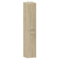 HOCHREGAL BODO DUAL R30 2D Sonoma Eiche 30/30/175 cm - Sonoma Eiche, Holzwerkstoff (30/175/30cm) - Matkam Möbel