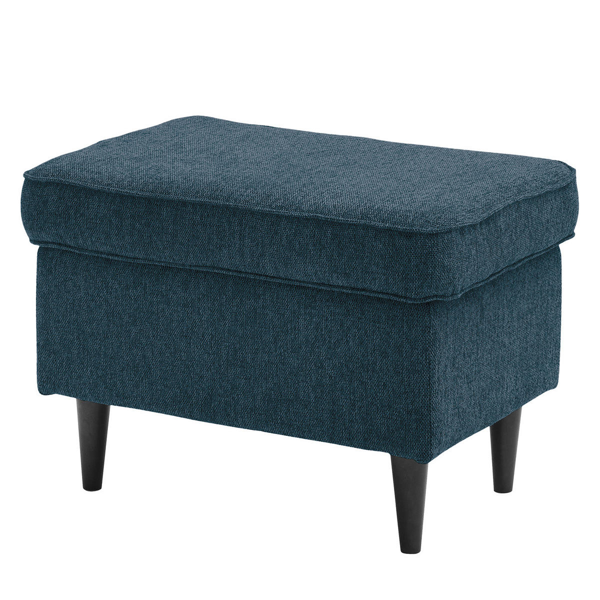 SESSEL - Schwarz/Dunkelblau, Holz/Buchenholz (78/102/98cm) - home24