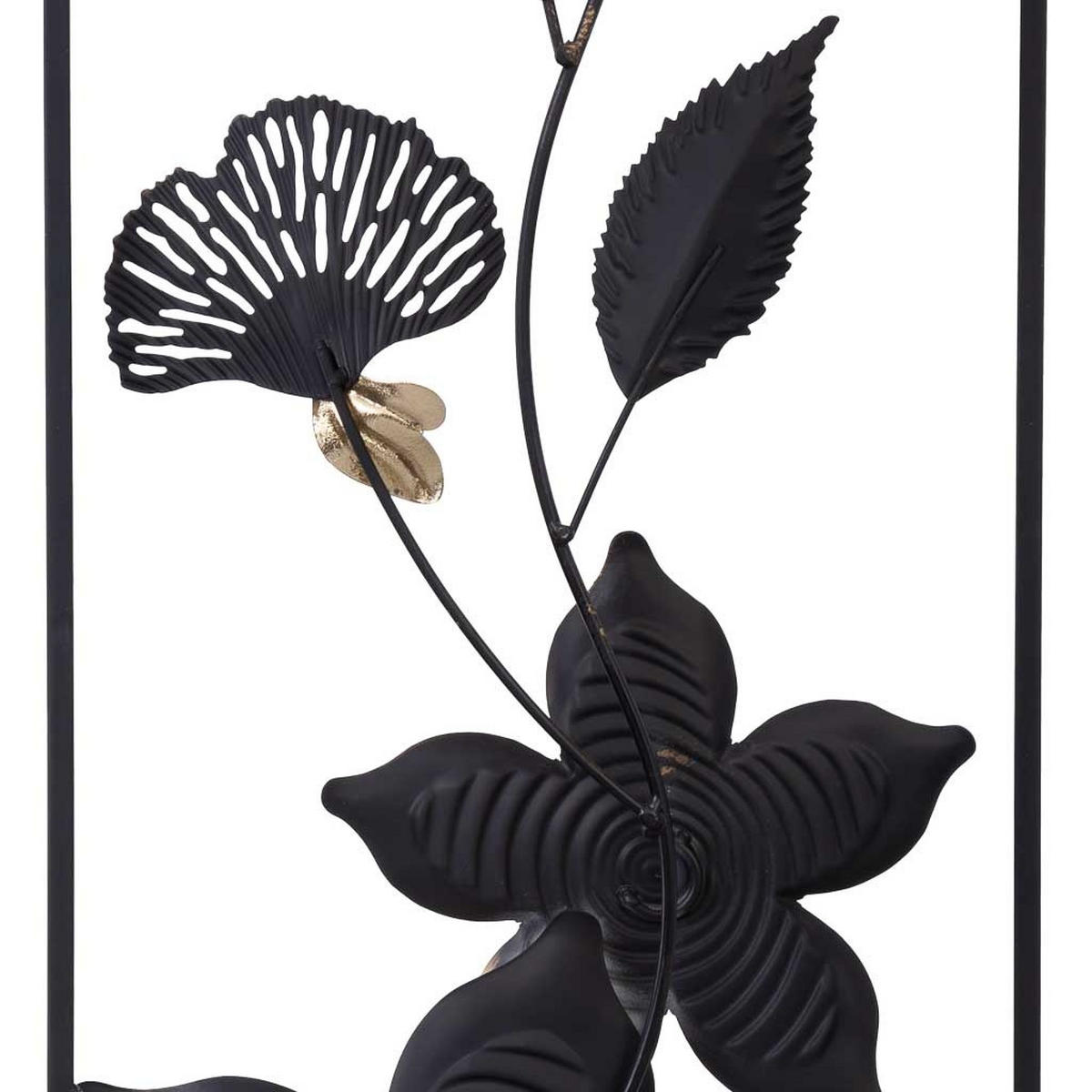 WANDDEKO-OBJEKT aus Metall, 31x90x4cm - Multicolor, Metall (31.1/3.8/89.5cm) - Wanderlust