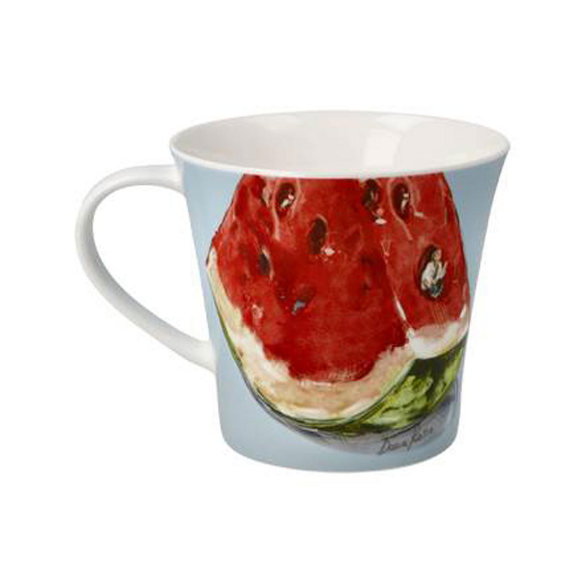 TEETASSE Daria Rosso - Summer Vibes, Fine Bone China - Multicolor, Keramik (0.35L) - Goebel