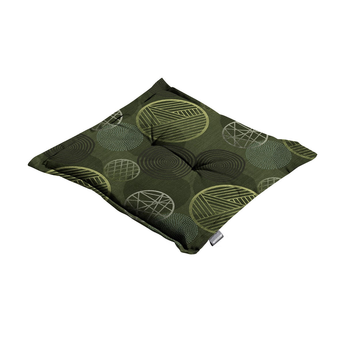 SITZKISSEN Kreis 50/50 cm 4er-Set - Grün, Textil (50/5/50cm) - Madison