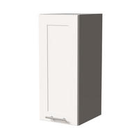 HÄNGESCHRANK Oslo W2/30 Grau / Weiß Matt 30 / 32,5 / 72cm - Weiß/Grau, Holz/Holzwerkstoff (30/72/32.5cm) - Feldmann-Wohnen