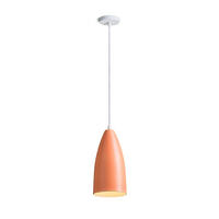PENDELLEUCHTE TUTTI orange Keramik 15 W - Orange, Metall (30/30/120cm) - Rendl