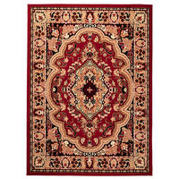 TEPPICH ATLAS Beige Rot 120/170 cm - Beige/Rot, Textil (120/170cm) - Tapiso