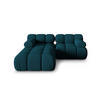 SOFA modular Bellis aus 3D-Stoff marineblau 3 Sitzplätze - Blau, Textil (188/70/188cm) - Micadoni