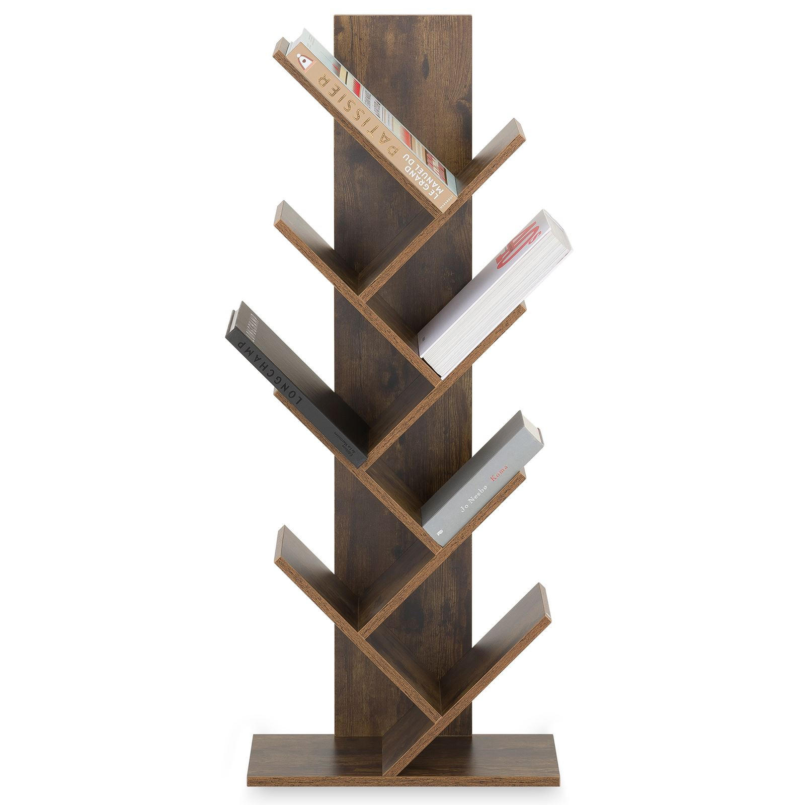 BÜCHERREGAL JULES braun - Braun, Holzwerkstoff (48/116/23cm) - IDIMEX