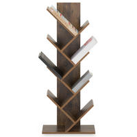 BÜCHERREGAL JULES braun - Braun, Holzwerkstoff (48/116/23cm) - IDIMEX