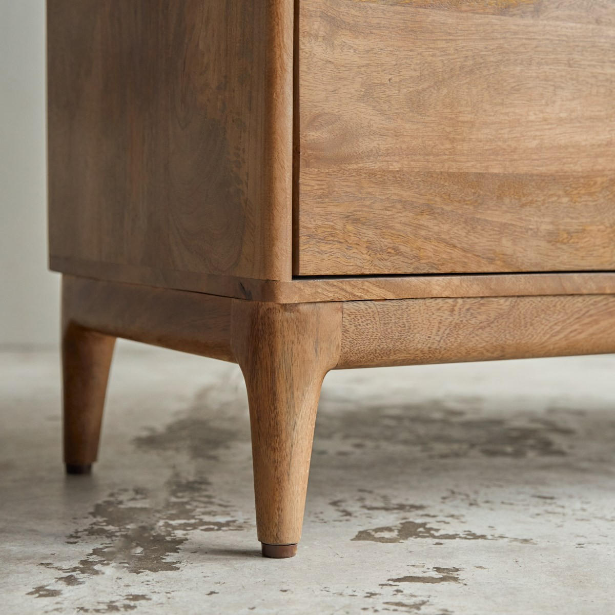 KOMMODE Gabrielle Braun aus Mango - Braun, Holz (100/100/40cm) - Tikamoon