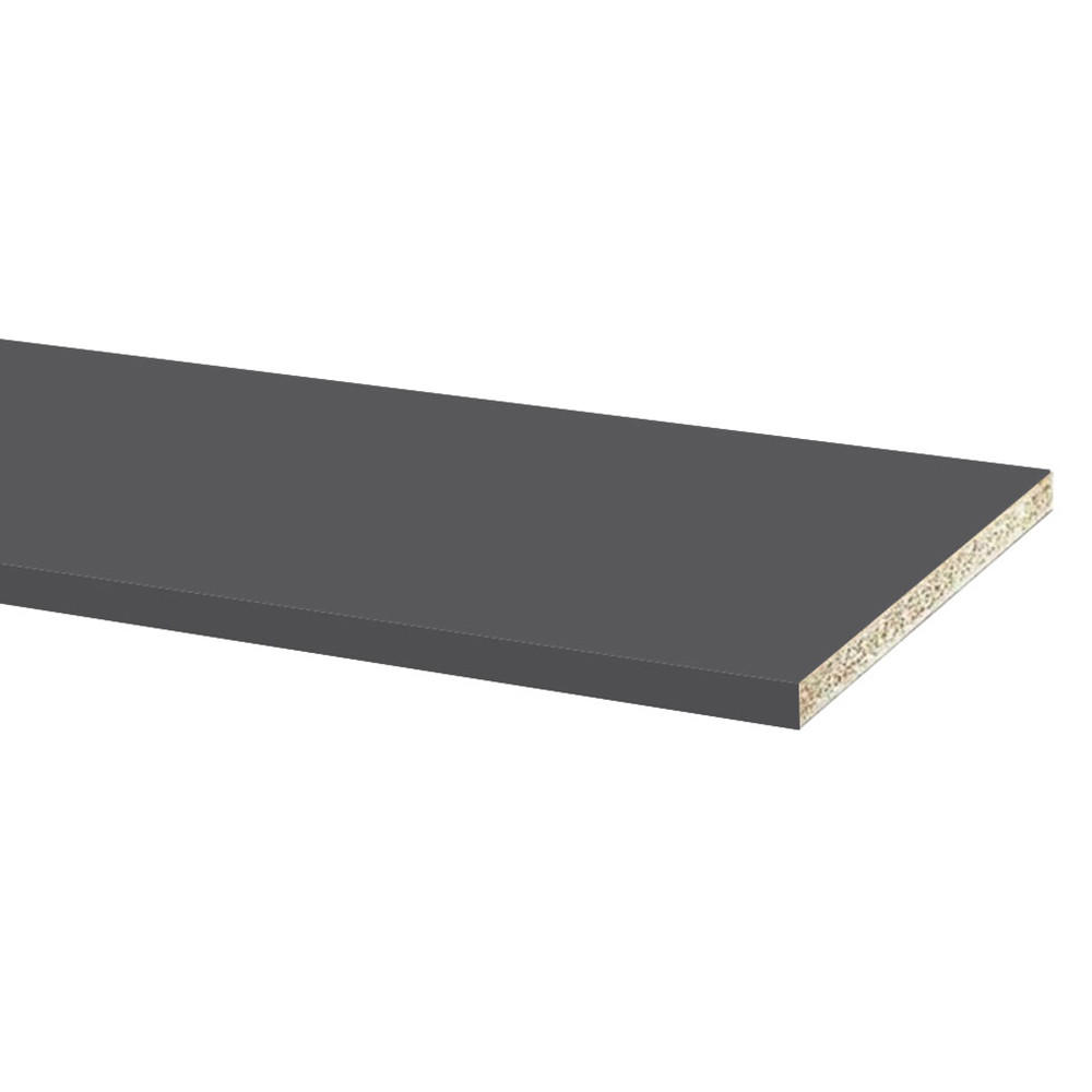 Feldmann-Wohnen Sockelleiste Dunkelgrau 200x10x1.8 cm