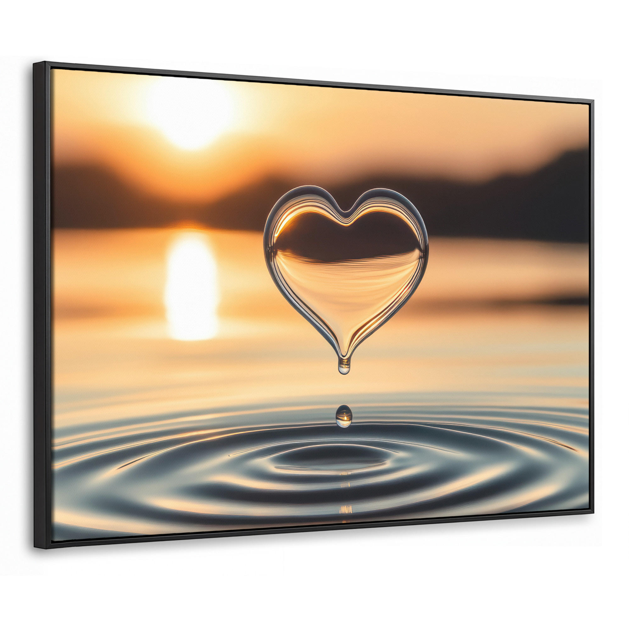MuchoWow Leinwand Bernstein 100x70 cm