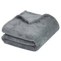 KUSCHELDECKE, 150x200 cm, 100% Polyester, Grau - Dunkelgrau, Textil (150/200cm) - Zollner