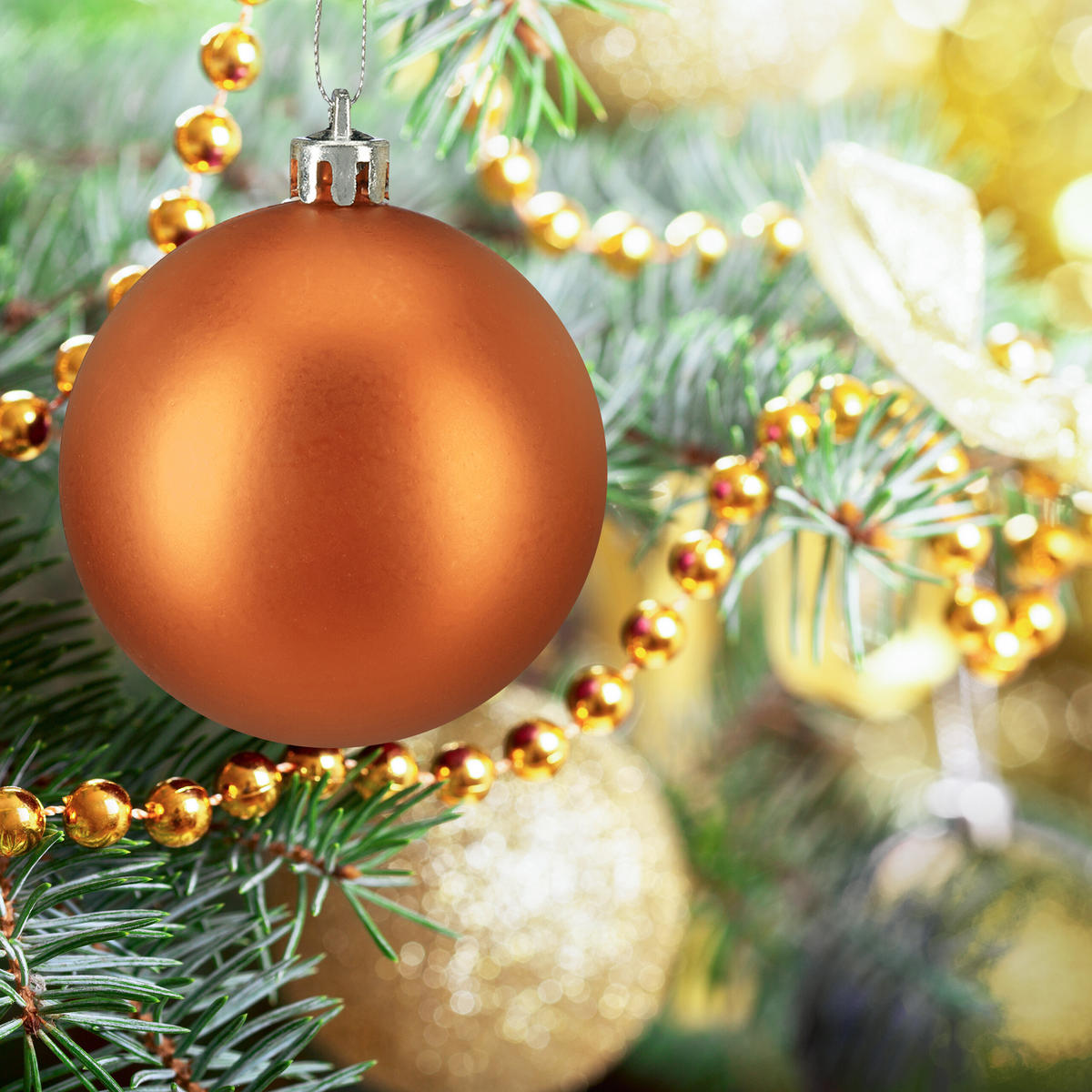 138XWEIHNACHTSKUGELN - Orange, Kunststoff (6/7/6cm) - Relaxdays