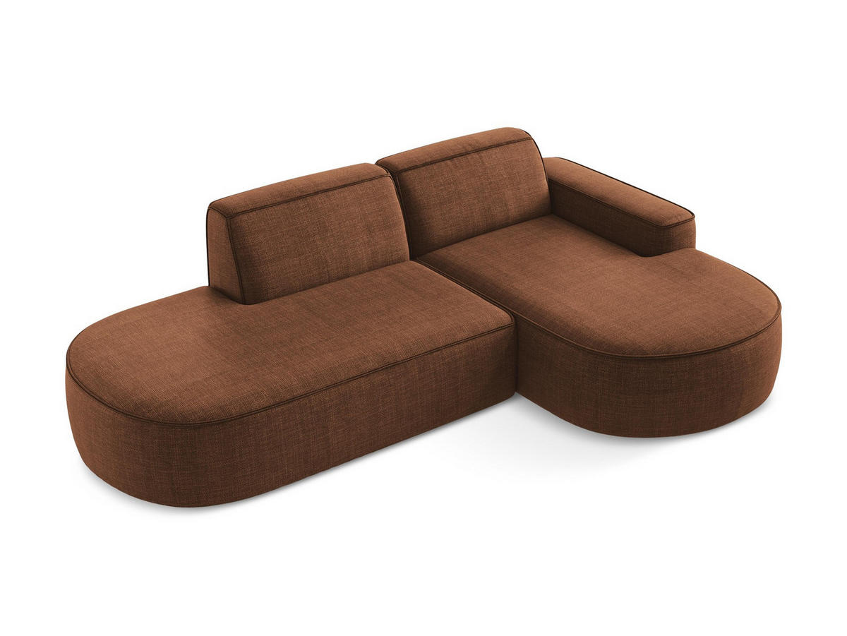 POUF Strukturstoff Grau - Hellgrau/Schwarz, Holzwerkstoff/Kunststoff (65/40/65cm) - Makamii