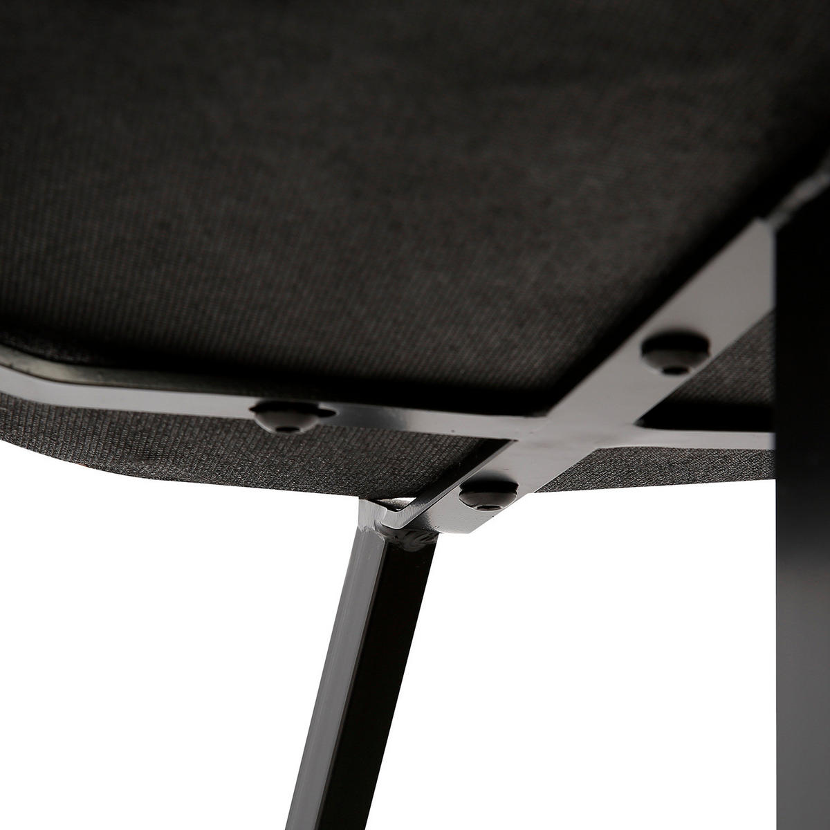 BARSTUHL - Stahl, 2er-Set - Braun, Textil (44/104/55cm) - home24