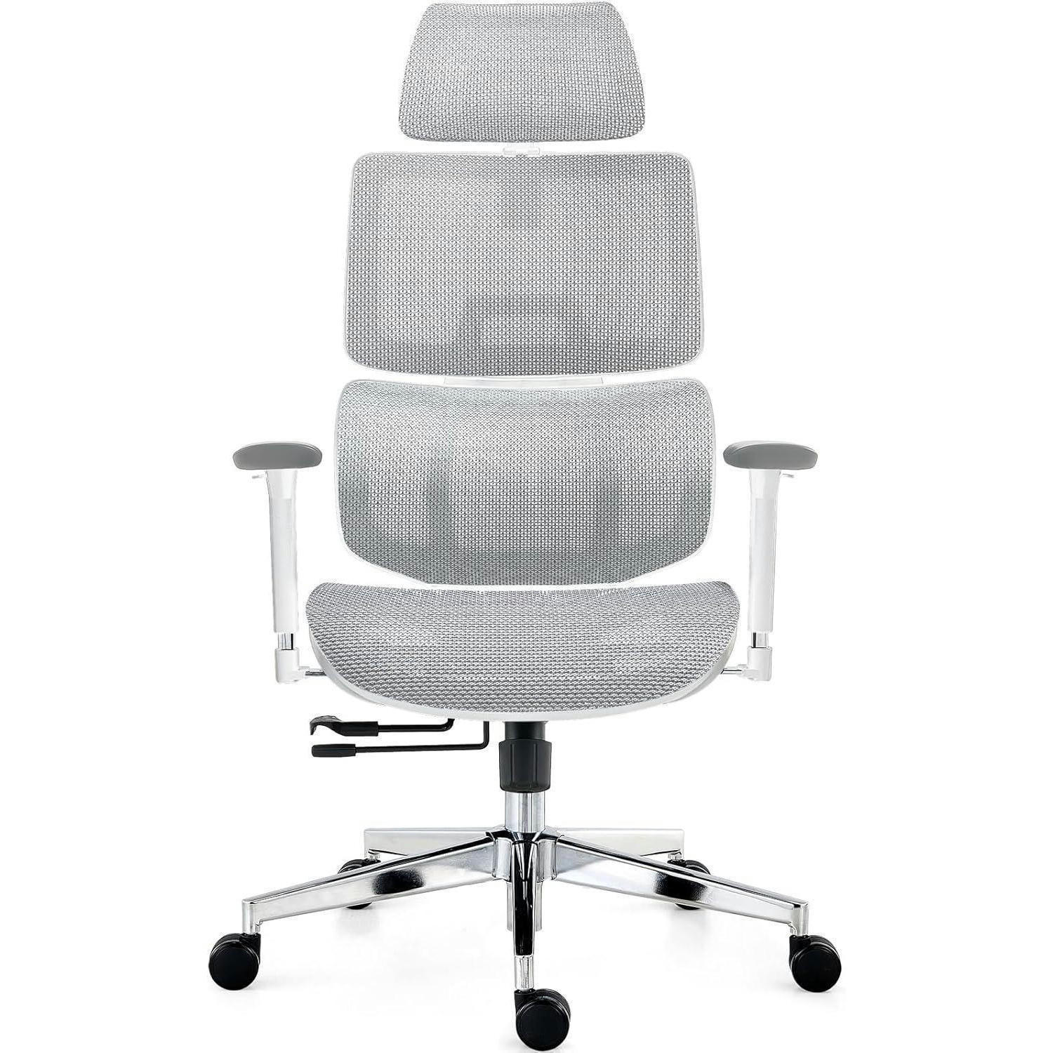 XXXLutz Bürostuhl Grau 68x130x68 cm
