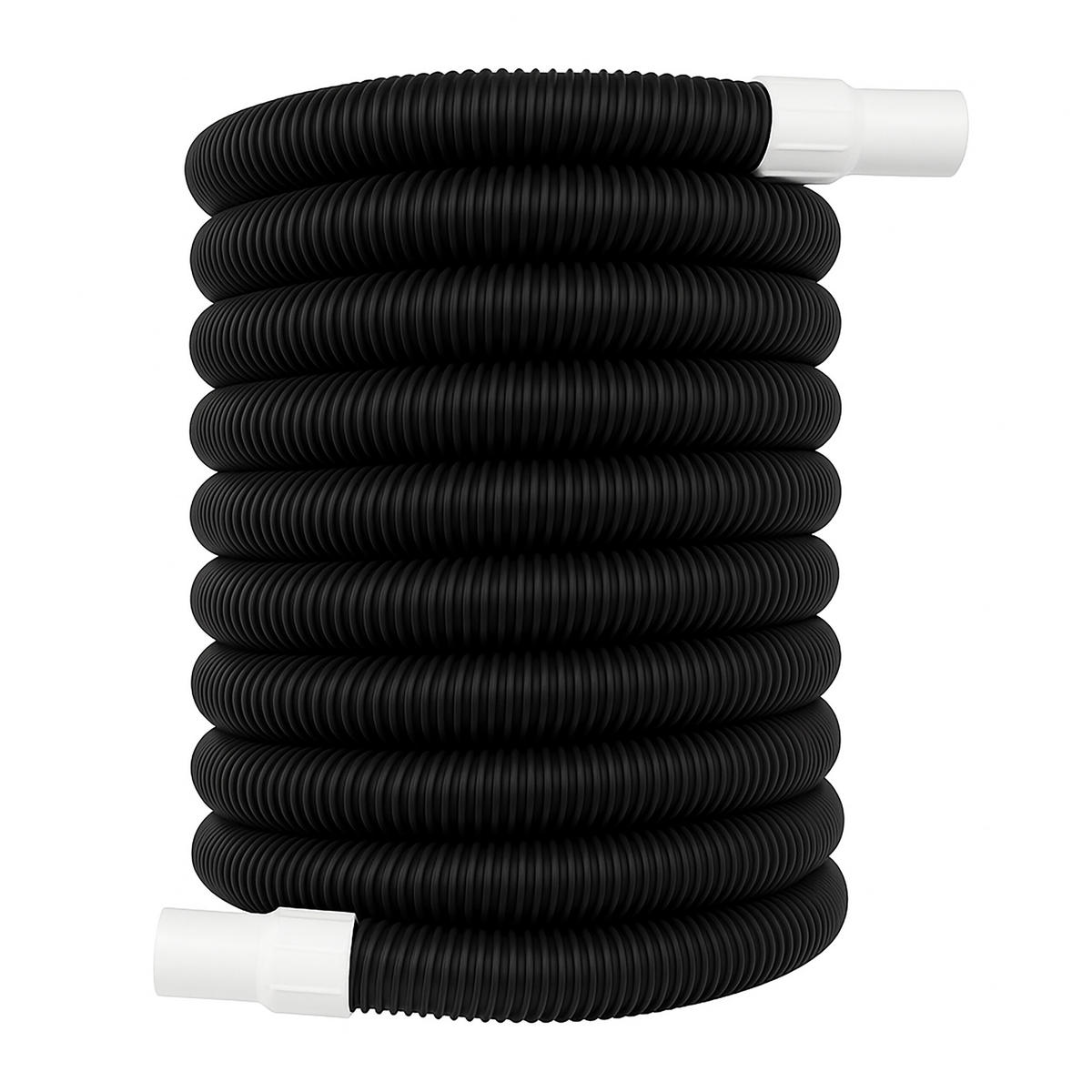 POOLSCHLAUCH - Schwarz, Kunststoff (3.2cm) - Relaxdays