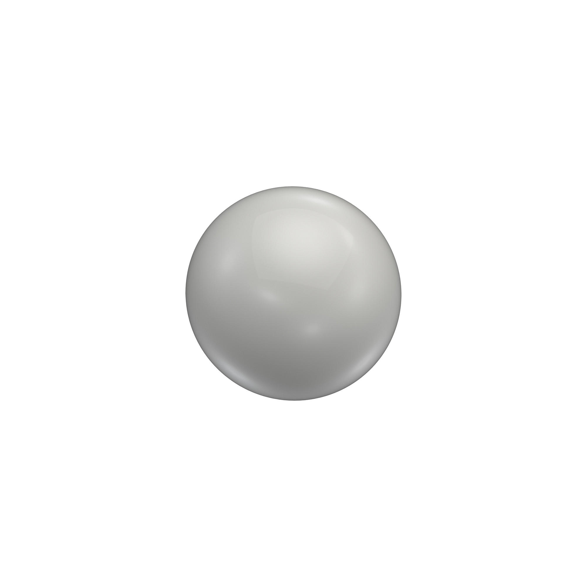 ENDSTÜCKE FÜR GARDINENSTANGEN 20 mm Ø, Luino Weiß, Packung 2 Stück - Weiß, Metall (2.5/3/3cm) - INTERDECO