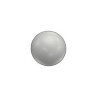 ENDSTÜCKE FÜR GARDINENSTANGEN 20 mm Ø, Luino Weiß, Packung 2 Stück - Weiß, Metall (2.5/3/3cm) - INTERDECO