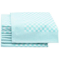 GESCHIRRTÜCHER, 10er-Set, 46x70 cm, 100% Baumwolle, Hellblau - Grün, Textil (46/70cm) - Zollner