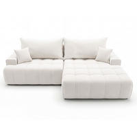 ECKSOFA Tulio Creme Rechts - Creme, Holz/Textil (165/270cm) - Graingold