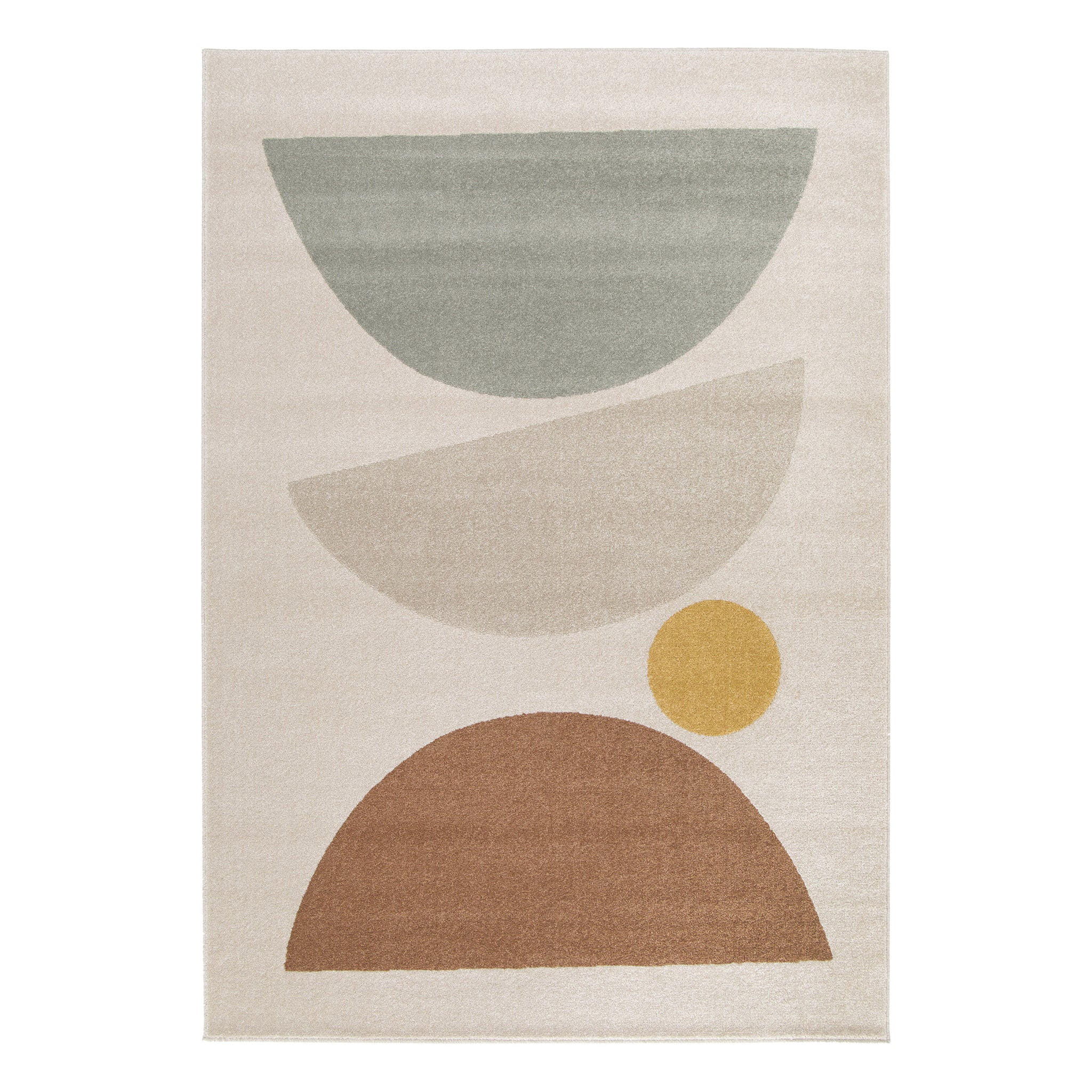 TEPPICH superweich sehr grafisch mehrfarbig - Multicolor, Textil (160/230cm) - AFK Living