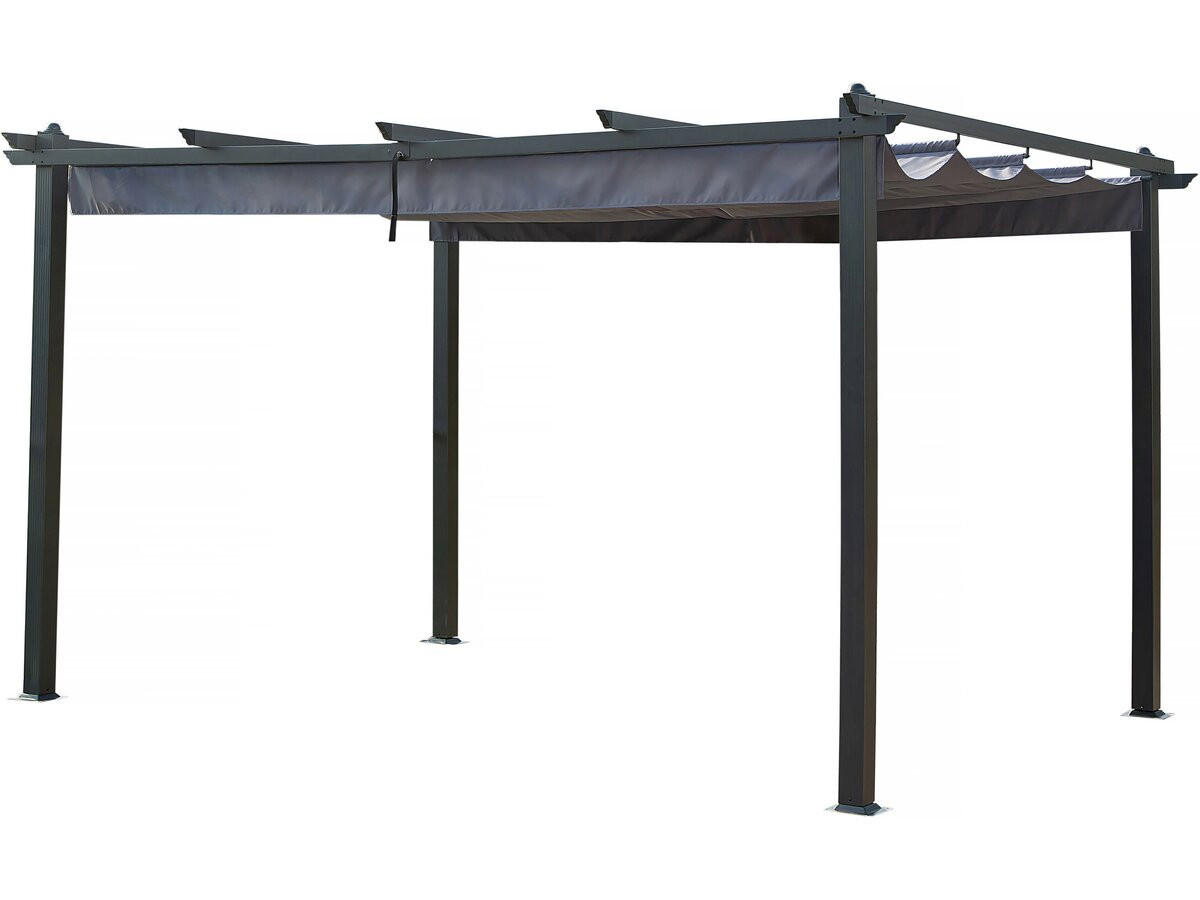 Habitat Garten Pergola Grau 295x231x395 cm