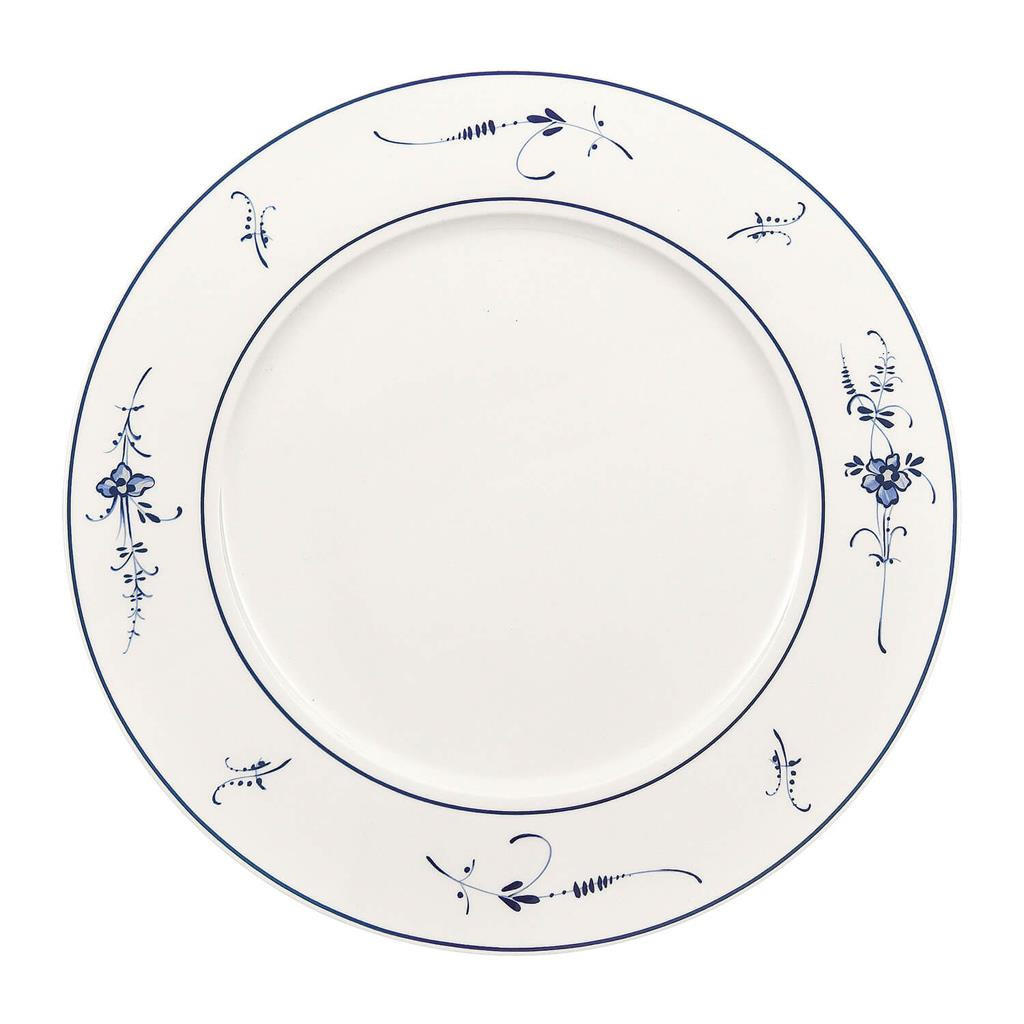 PLATZTELLER Vieux Luxembourg weiß-blau ø 30,5 cm - Blau/Weiß, Keramik (30.5cm) - Villeroy & Boch