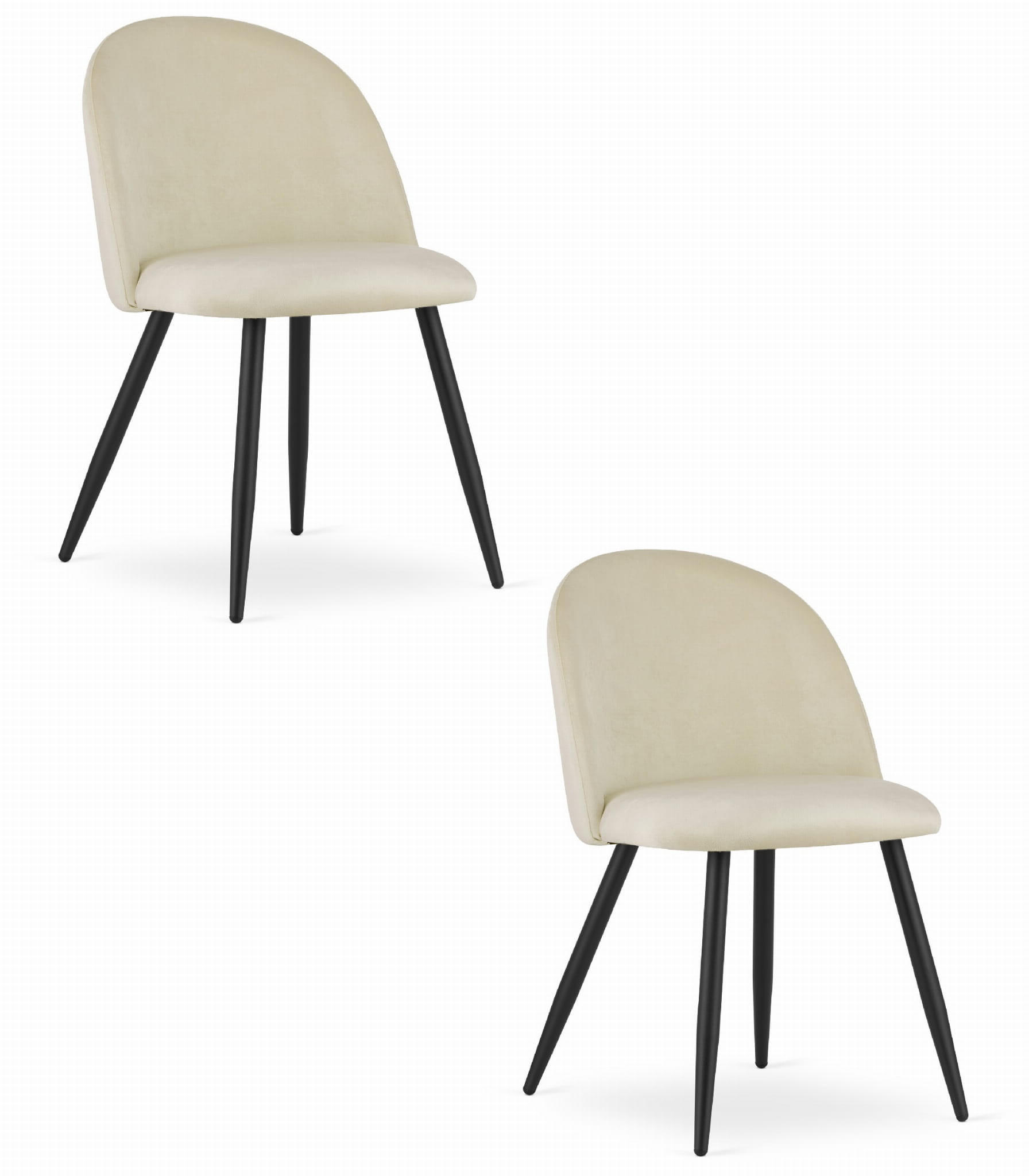 Valora Esszimmerstuhl Beige 46x76.5x42.5 cm