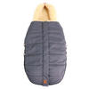 LAMMFELL-FUSSSACK Allex, anthracite - Grau, Fell (48/105cm) - Kaiserbaby