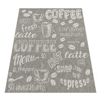 OUTDOORTEPPICH 240/340 cm Kitchen 382 - Grau, Textil (240/340cm) - Paco Home