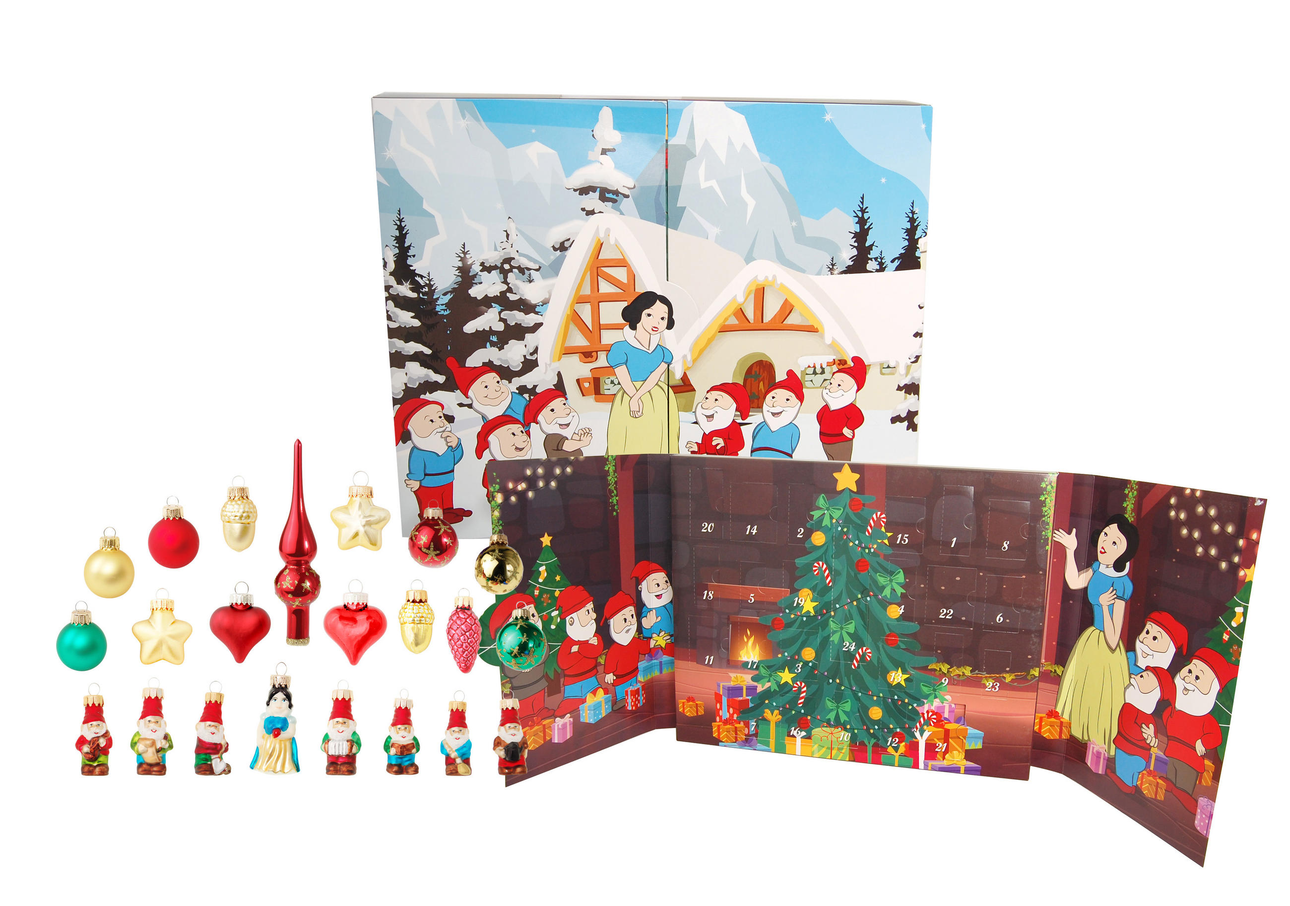 Krebs Glas Lauscha Christbaumschmuck Mehrfarbig 3x12x3 cm