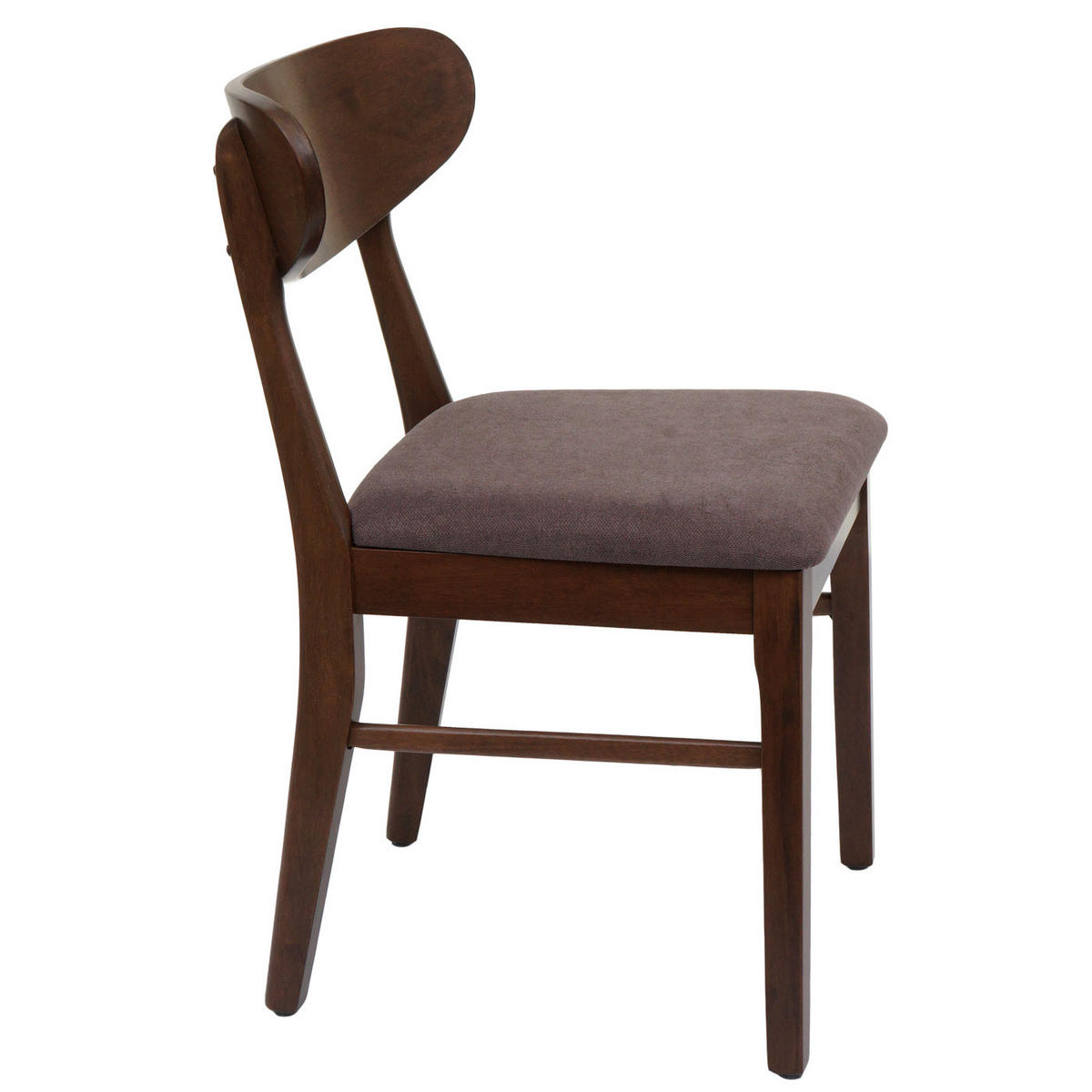 ESSZIMMERSTUHL Braun, Taupe 2er-Set - Taupe/Braun, Holz (45/79/49cm) - MCW
