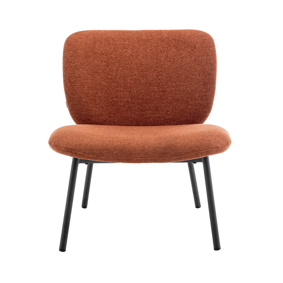 RELAXSESSEL 2-tlg., Rot - Rot, Textil (65/75/73cm) - Oviala