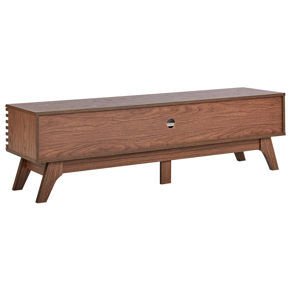 TV OMARICA temno rjava DETROIT 35/149/44 cm - temno rjava, leseni material (149/44/35cm) - Beliani