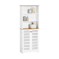 HOCHSCHRANK Weiß - Weiß, Holzwerkstoff (60/160/30cm) - SoBuy