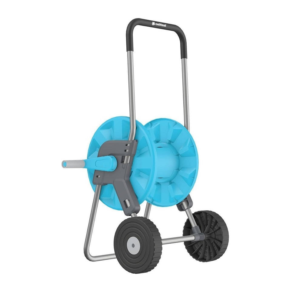 GARTENSCHLAUCHWAGEN ALUPLUS 1/2'' 45 m - Transparent, Kunststoff (40cm) - Cellfast