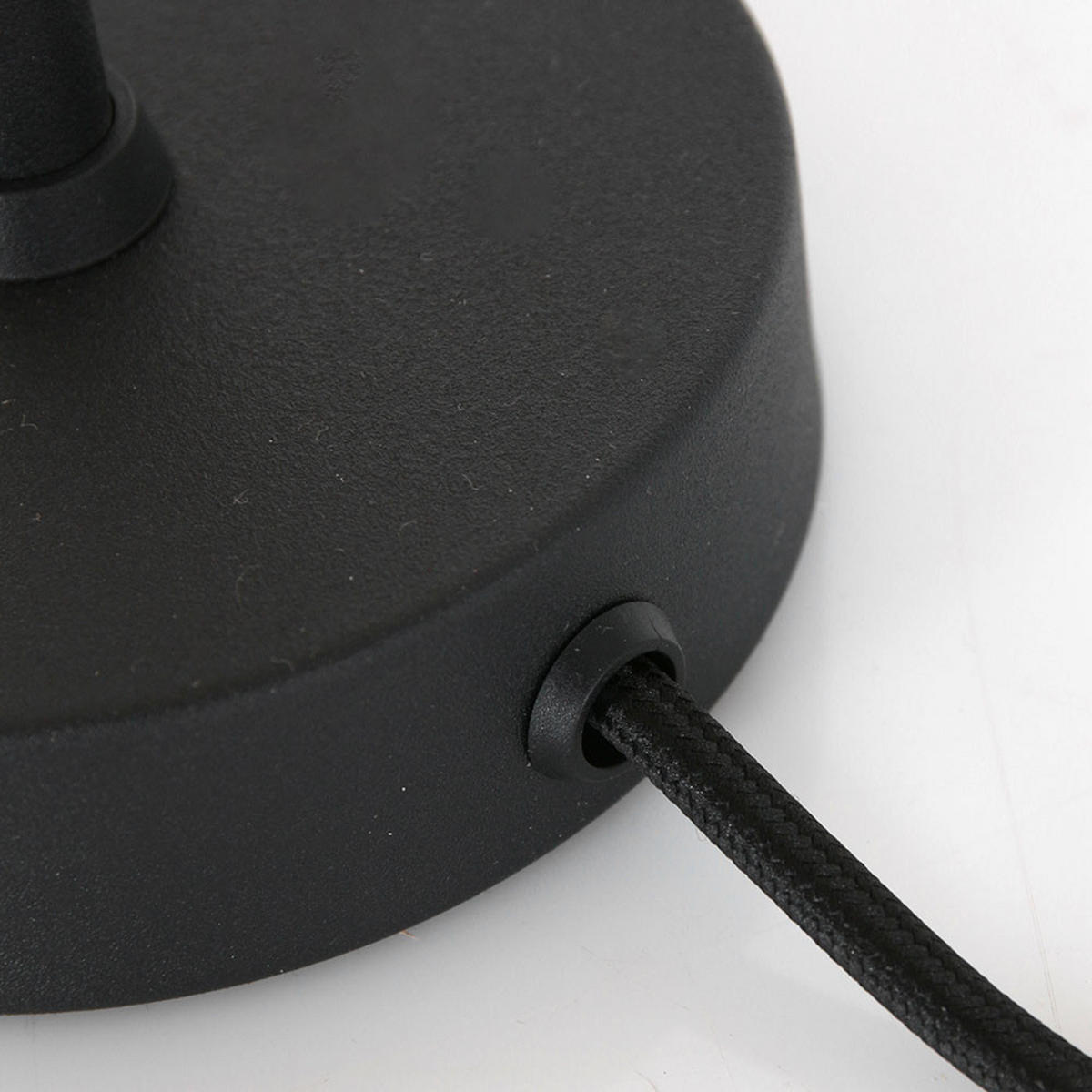 LED TISCHLEUCHTE Bordlampe Schwarz Metall - Schwarz, Metall (18/18/31cm)