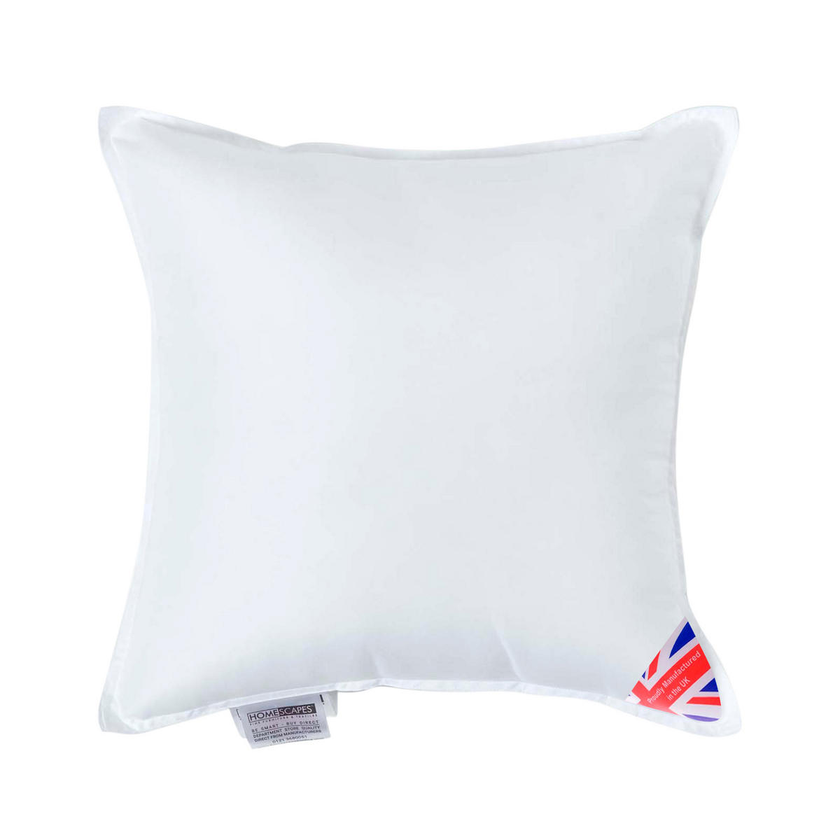FÜLLKISSEN 45/45 cm – Super-Mikrofaser - Weiß, Textil (45/45cm) - Homescapes