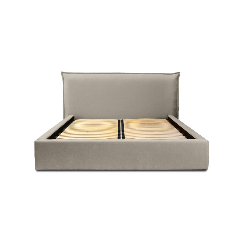 Thumbnail - Fun Möbel Polsterbett, Greige, Textil, 140x200 cm, Schlafzimmer, Betten, Polsterbetten
