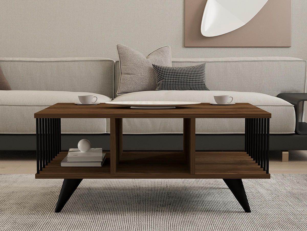 COUCHTISCH bert Braun - Braun, Holz (90/60/40cm) - Habitat Garten