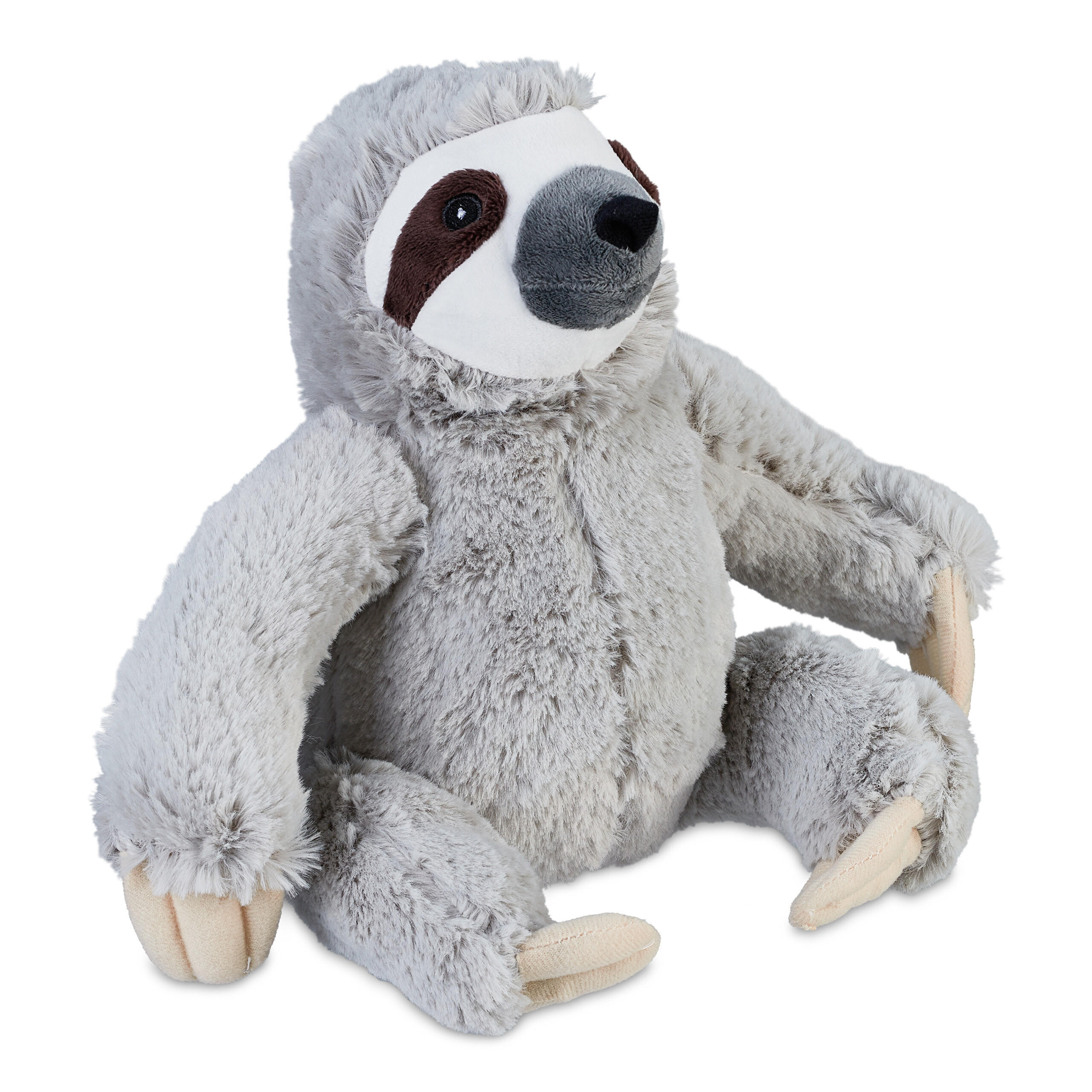 DÖRRSTOPP Grå sengångare tyg - Grå, Textil/Naturmaterial (21/18cm) - Relaxdays