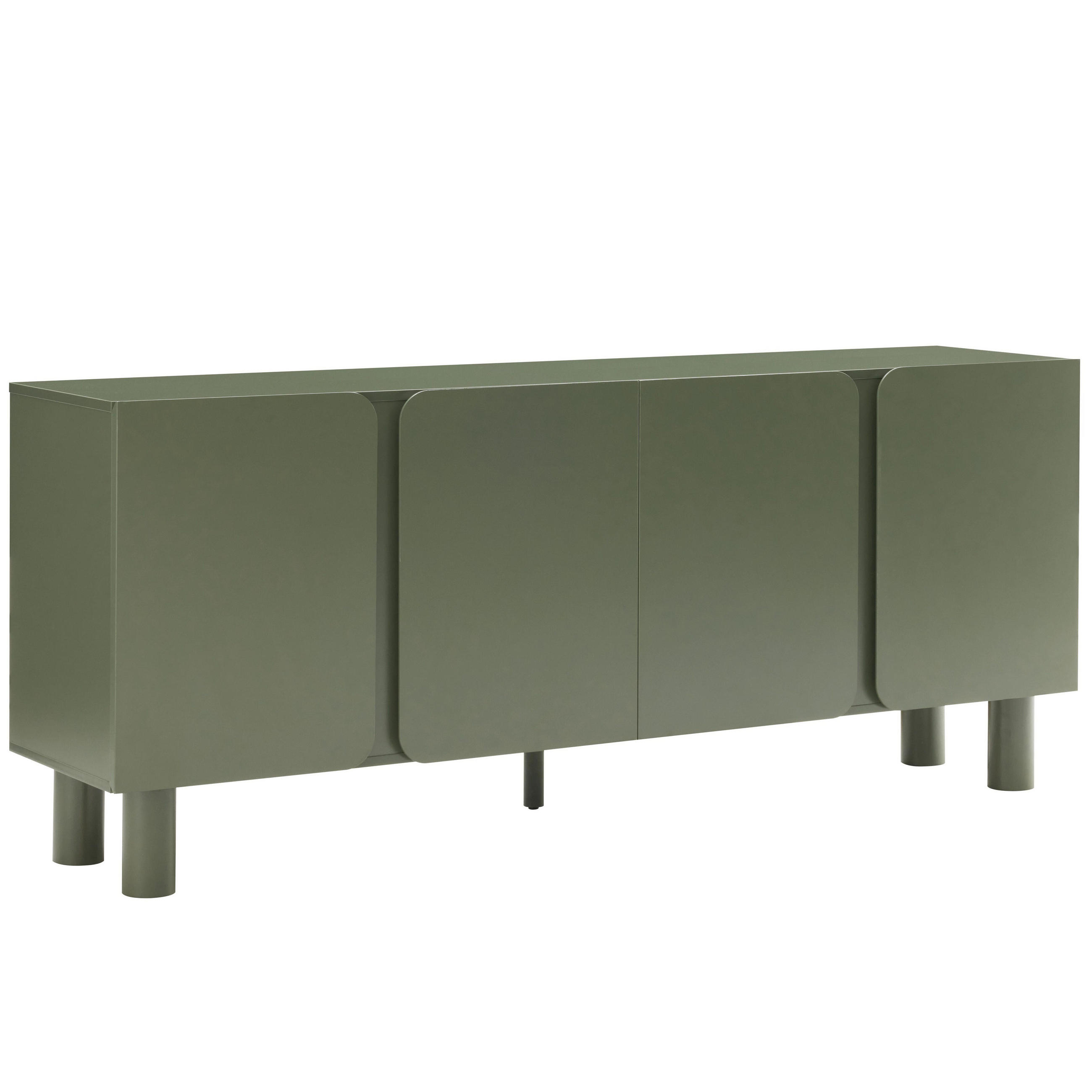 Oviala Sideboard, Grün 180x75x38.2 cm