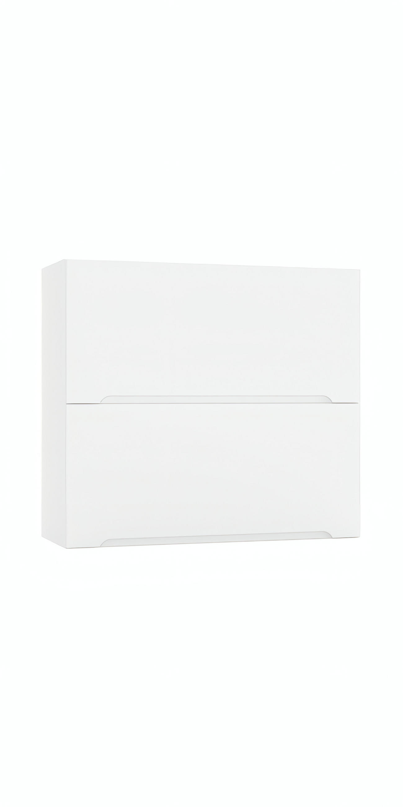 HÄNGESCHRANK W80GRF/2 - Zivora - Funktionales Design Konzept - Weiß, Holz (80/72/30cm) - ROYAL24_MARKT